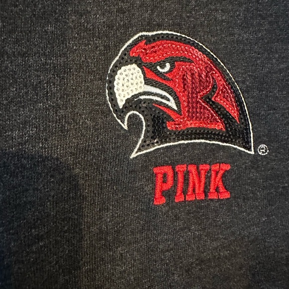 Victoria’s Secret Miami University Redhawks Bling 1/4 Zip Pullover NWOT Small - Picture 3 of 4